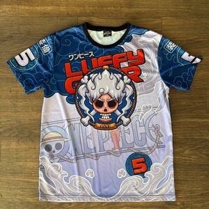 One Piece Luffy Gear 5 Men's XXL Graphic Tee - Pre-owned